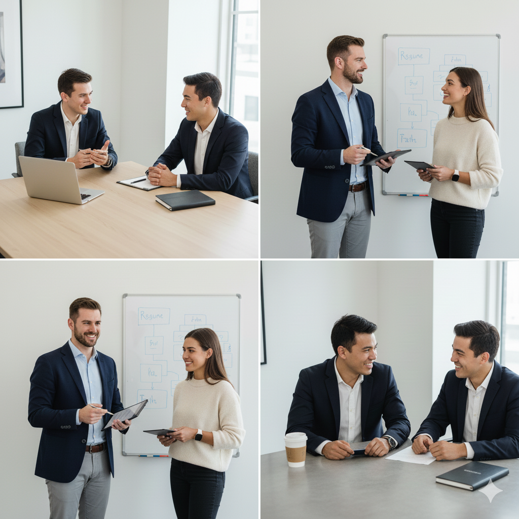 Services professionnels de coaching carrière et accompagnement - consultation CV, entretiens et stratégie de recherche d'emploi